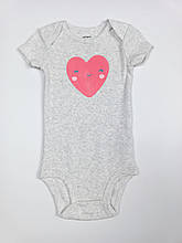 Бодік з коротким рукавом для дівчинки Картерс, 3м (55-61см)