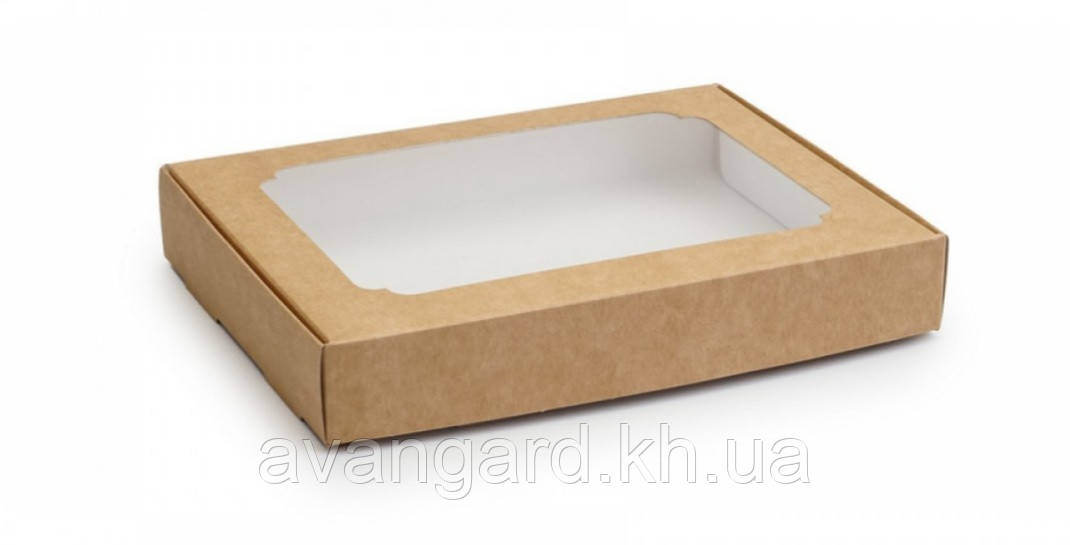 Коробка для текстилю крафт 15х20х3 см