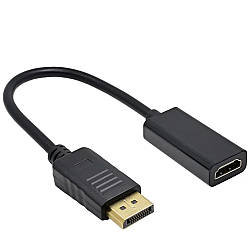 Адаптер адаптера Displayport - HDMI Black (6927)