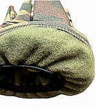 Тактичні зимові рукавички на флісовій підкладці (ріпстоп), фото 6