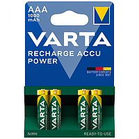 Аккумулятор Varta R3 (AАА), 1000mAh Ni-MH, 4шт