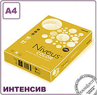 Бумага цветная Niveus Color интенсив, желтая, CY39, А4/80, 500 л.
