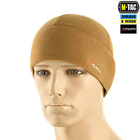 Шапка тактическая зимняя теплая M-Tac Watch Cap флис Light Polartec XL койот KU_22