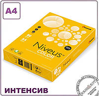 Бумага цветная Niveus Color интенсив, солнечно-желтая, SY40, А4/80, 500 л.