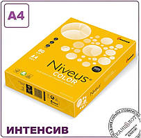 Папір кольоровий Niveus Color інтенсив, сонячно-жовта, SY40, А4/80, 500 л.