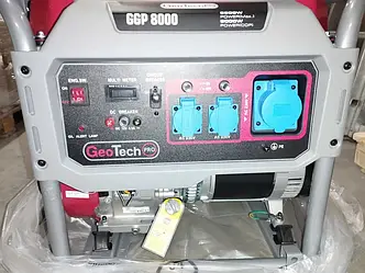 Генератор Бензиновий GeoTech Pro GGP 8000 6 кВт