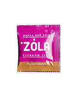 Краска для бровей с коллагеном в саше Zola Eyebrow Tint With Collagen - 01 Light brown (Светло-коричневая) 5