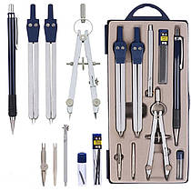 Набір інструментів для креслення Wellamart 9 шт. (7957)