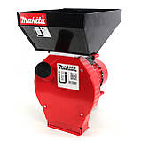 Зернодробарка Makita EFS 4200 (4.2 кВт, 280 кг/год).  Кормоподрібнювач Макіта для зерна і качанів кукурудзи, фото 4