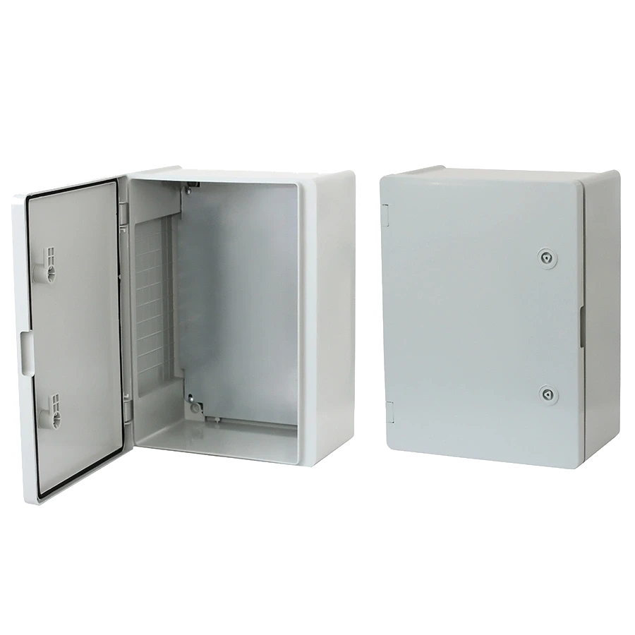 Щит з монтажною панеллю,опалові двері IP 65 ERKA 023