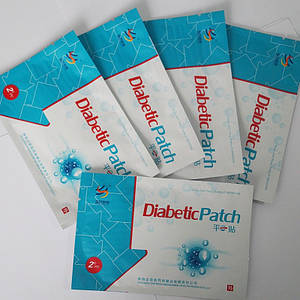 Пластир від цукрового діабету Diabetic Patch — 5 шт.