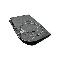 Електропростирадло SHINE "Міні" з підігрівом від Powerbank 5В Gray 90х60 см (Niz14091)