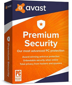 Avast! Premium Security 1 рік 1 ПК код активації