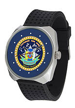 Чоловічий наручний годинник з логотипом спортивного клубу