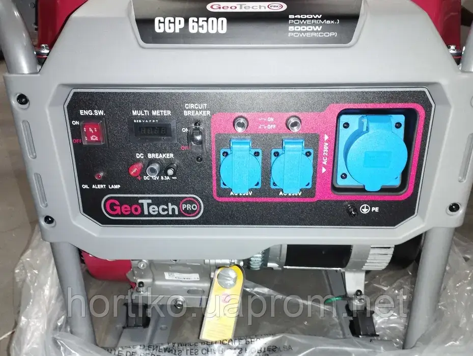 Генератор Бензиновий GeoTech PRO GGP 6500