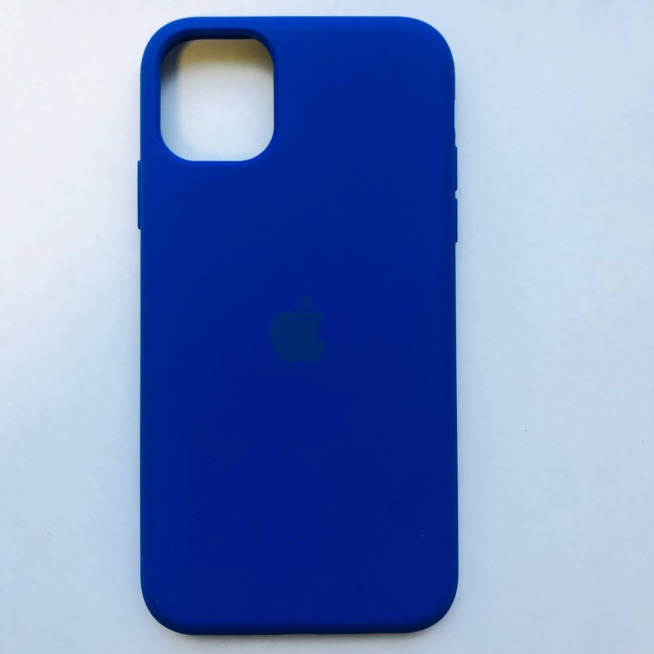 Чохол-накладка Silicone Case для Apple iPhone 11 Sapphire Blue