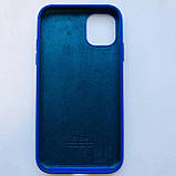 Чохол-накладка Silicone Case для Apple iPhone 11 Sapphire Blue, фото 2