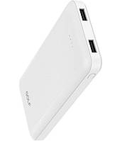 Оригинал Golf Power Bank 10000mAh P200 White 964068 (6959072724397) 10W 2.1A fast charging 2xUSB