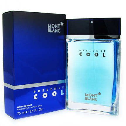 Mont Blanc Presence Cool туалетна вода 75 ml. (Монт Бланк Пресенс Кул), фото 2