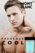 Mont Blanc Presence Cool туалетна вода 75 ml. (Монт Бланк Пресенс Кул), фото 3