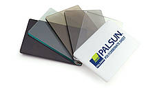 Монолітний прозорий полікарбонат Palsun 1 мм Лист 1250x2050 мм (Оргскло) daymart, фото 2