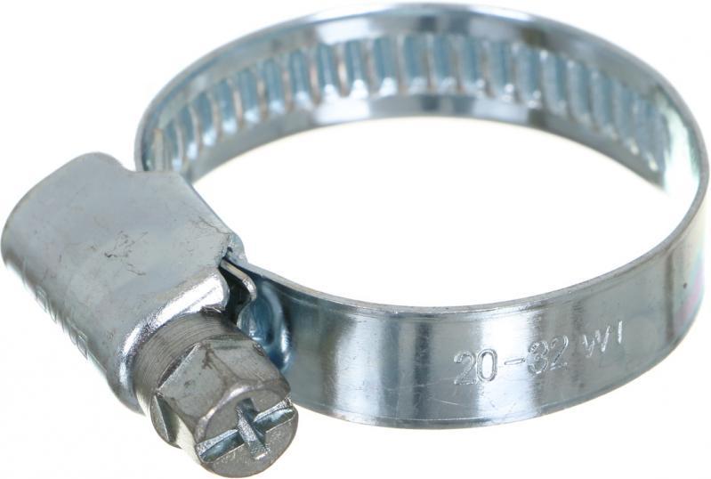 Хомут черв'ячний оцинкований 20-32 мм (La 15-20-32) Lavita