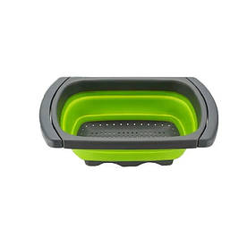 Друшляк-кошик з розсувними ручками для миття фруктів та овочів