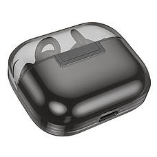Навушники вакуумні безпровідні з мікрофоном Hoco EW22 TWS Bluetooth в кейсі Чорний (EW22/Black), фото 4