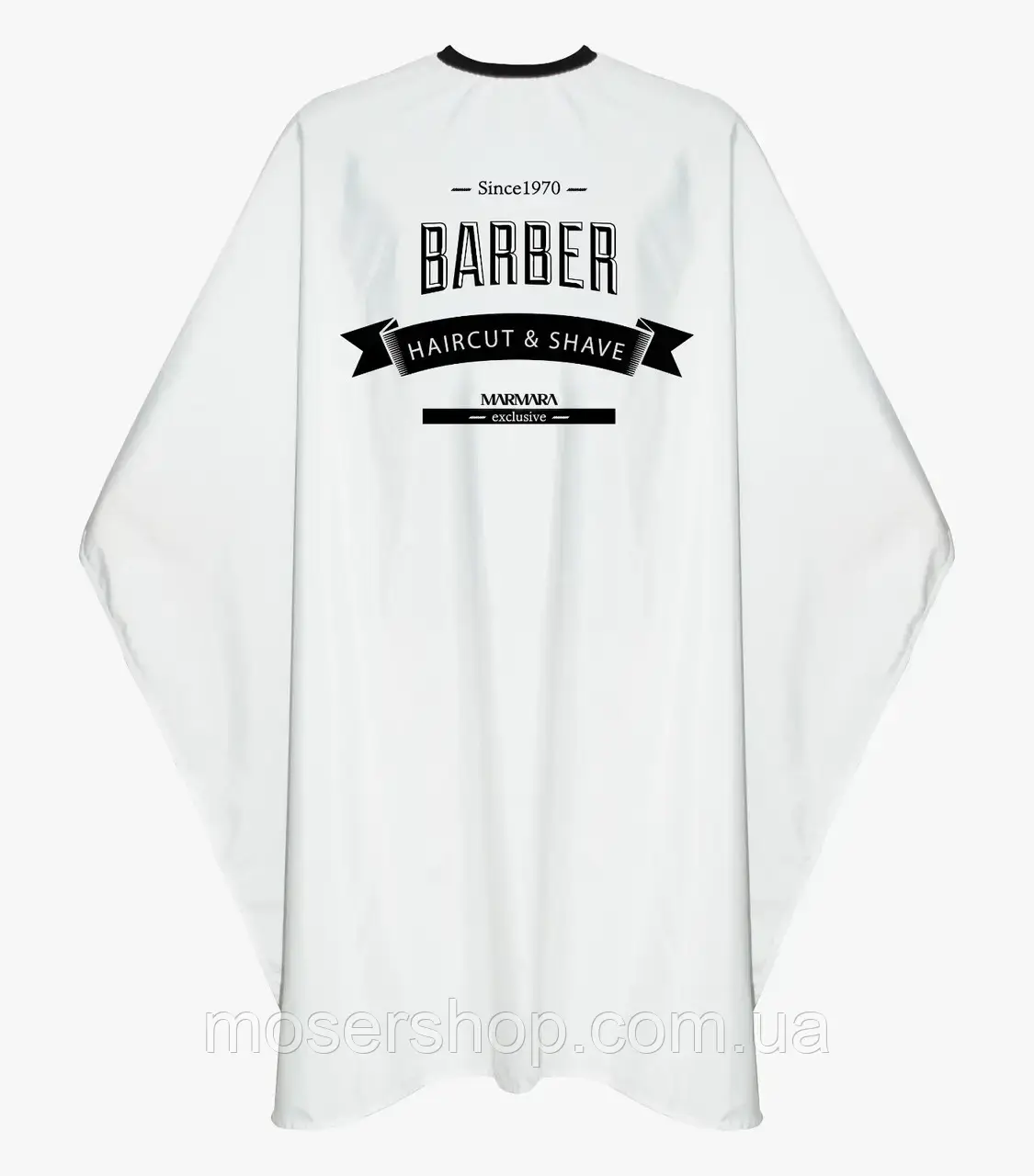 Накидка парукарська Marmara Barber Cape White Barber