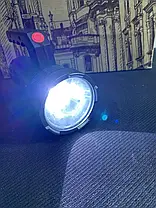 Ліхтарик ручний акумуляторний на сонячній батареї USB Soler Hand lamp 828 OSL+COB, фото 5