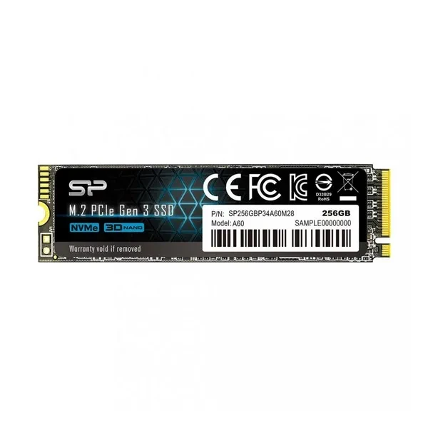 Жорсткий диск внутрішній SSD Silicon Power P34A60 (SP256GBP34A60M28) 256GB