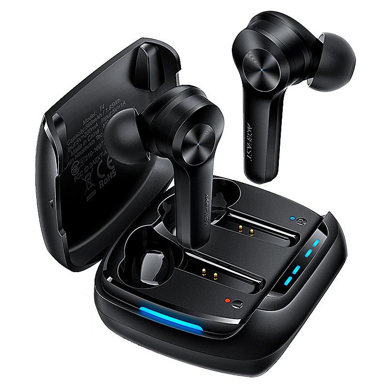 Бездротові навушники з мікрофоном ACEFAST T4 Чорний, фото 1