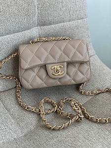 Жіноча Сумка Chanel Mini Mokko