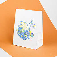 Бумажный пакет с рисунком 260*150*350 Подарочные Пакеты Украинской Тематики