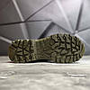 Чоловічі тактичні берці демісезонні хакі з гербом, військові черевики ЗСУ весна осінь армійські, розмір 40 41 42 43 44 45, фото 7