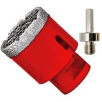 Фреза алмазна по граніту/кераміки/мармуру 50 мм + адаптер М14 Vorfal V04445