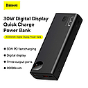 Power bank, Портативна батарея Power Bank Baseus Adaman Digital Display 20000 mAh 30 W 2*USB 1*Type-C Black, фото 3