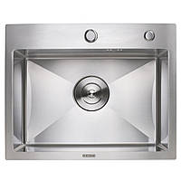 Мийка для кухні із нержавіючої сталі PLATINUM PLS-A33666 500x400x230мм матова 1.2мм 152285