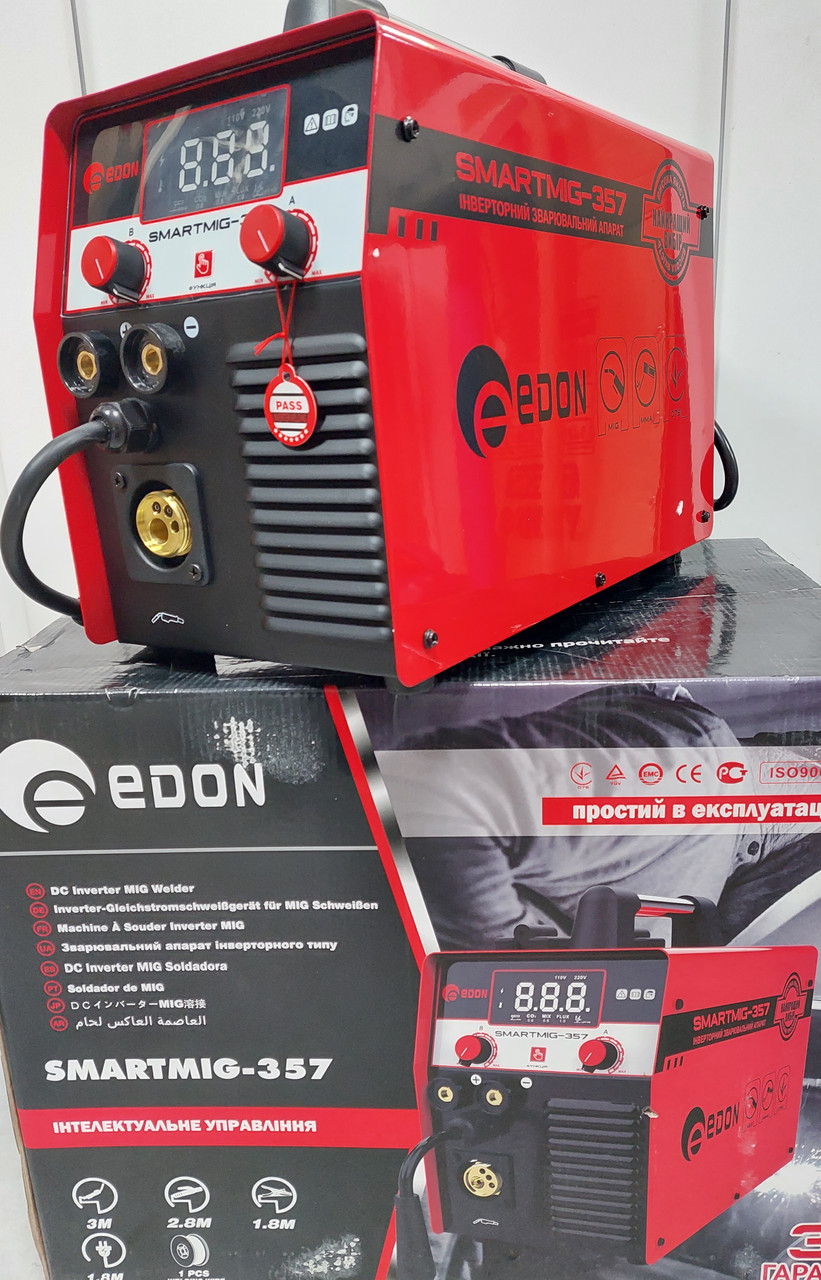 Напівавтомат Edon SMARTMIG 357 3в1