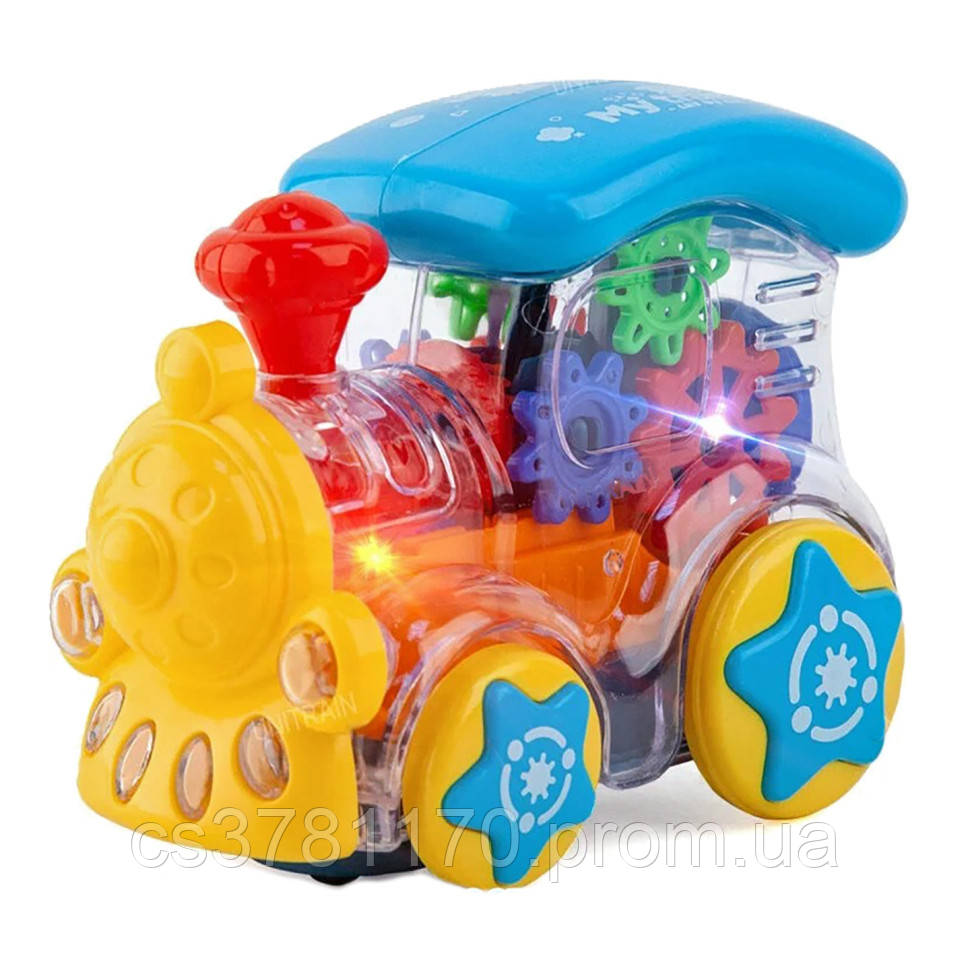 Игрушечный Поезд HJ658, Батарейки, Световые Эффекты (Синий) — Купить ...