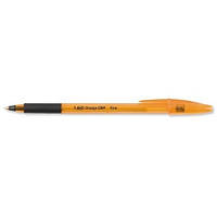 Ручка шариковая BIC Orange Grip 0.7 мм Черная 6589