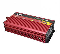 Автоінвертор 12V-220V перетворювач напруги 3000 W UKC SSK AC/DC