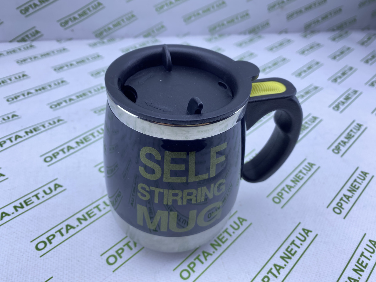 Мішалка кухоль для дому CIli steering Mug чорна ART-0535, фото 1