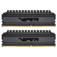 Модуль памяти для компьютера DDR4 16GB (2x8GB) 3600 MHz Viper 4 Blackout Patriot (PVB416G360C8K)