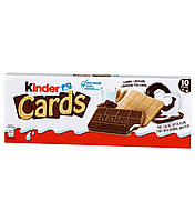 Печиво Kinder Cards 5шт, 128г