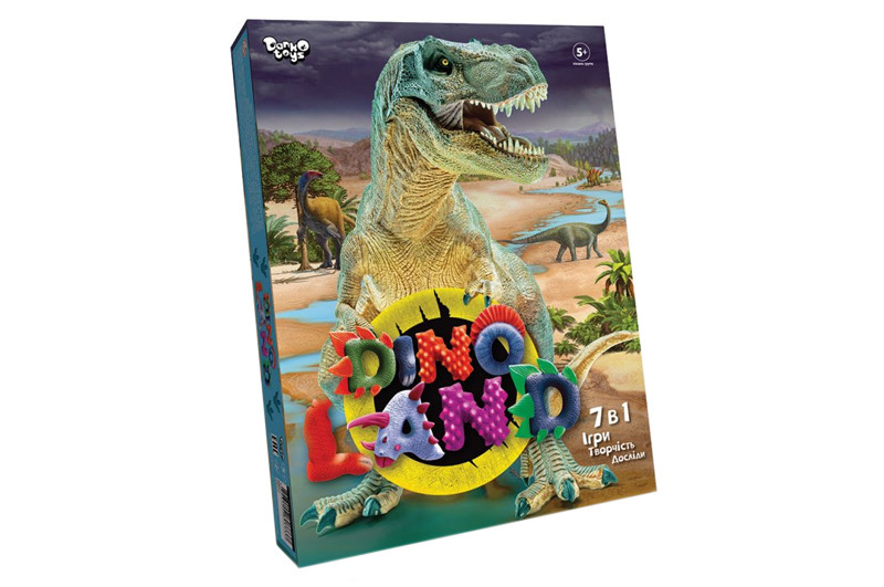 Набір для ліплення Dino Land 7 в 1 DL-01-01U DANKO