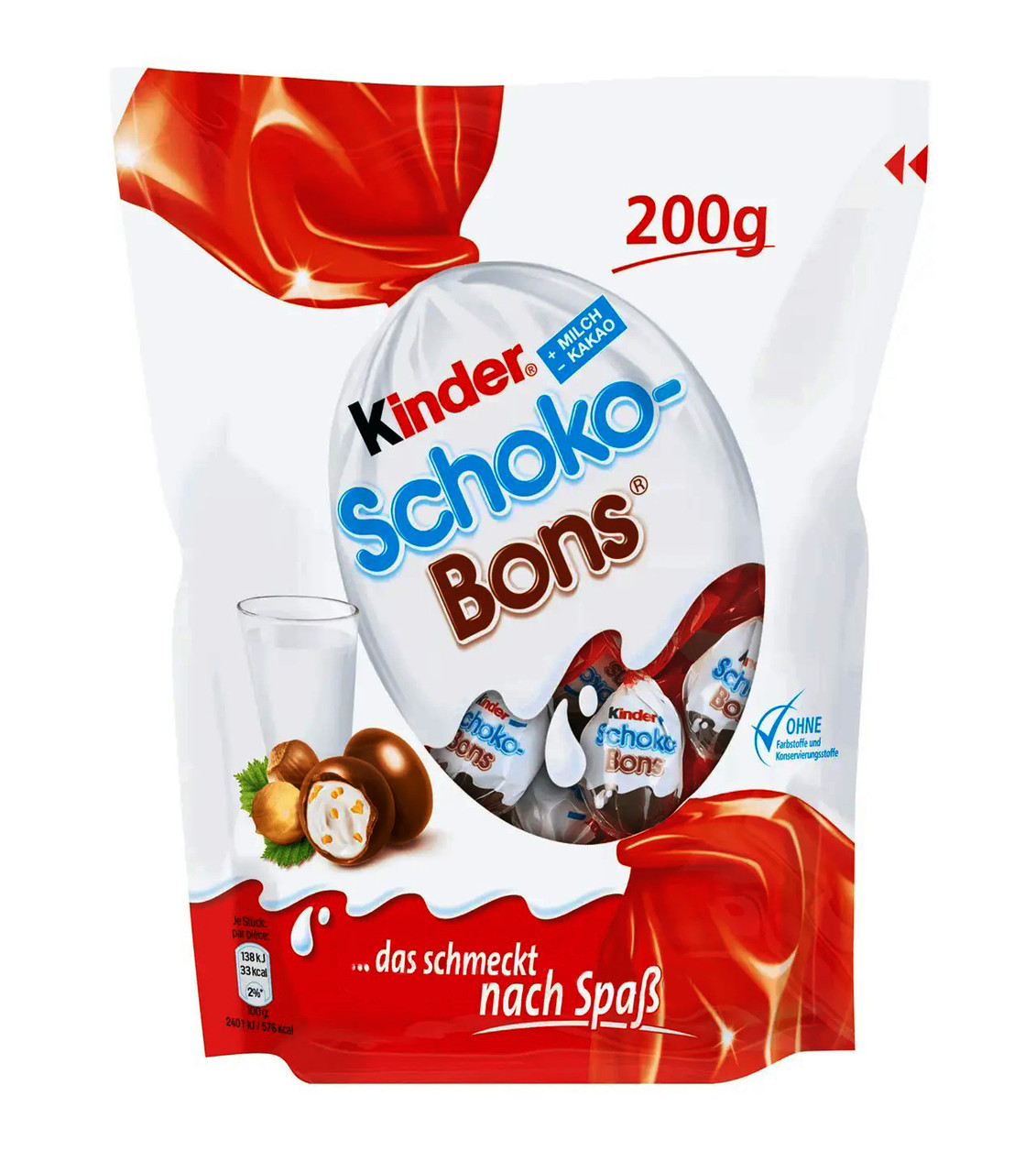 Цукерки Kinder Schoko-Bons, 200г