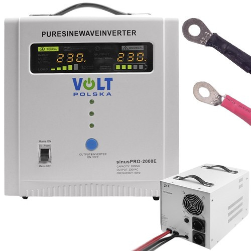 Джерело безперебійного живлення Volt Polska Sinus PRO 2000E 12 V 220V
