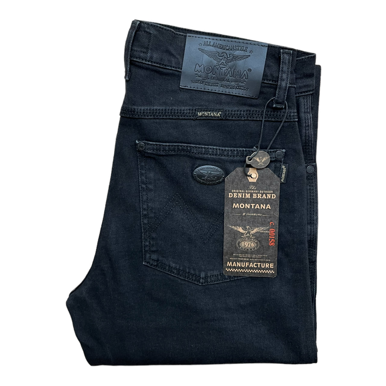 Джинси Montana Karl (stretch denim) Black
