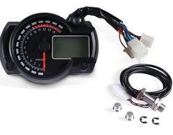 Універсальна панель приладів Спідометр Тахометр для мотоцикла 15000RPM (вариант 3)